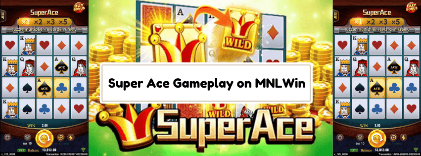 super ace slot gameplay header image